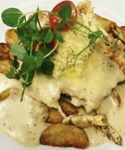 Grill pulykamell dijoni mustármártással, jázmin rizzsel