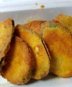 Rántott cukkini tartárral