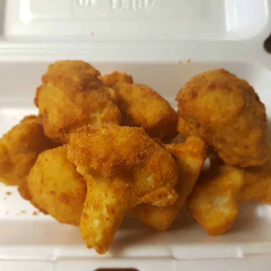 Rántott karfiol tartárral