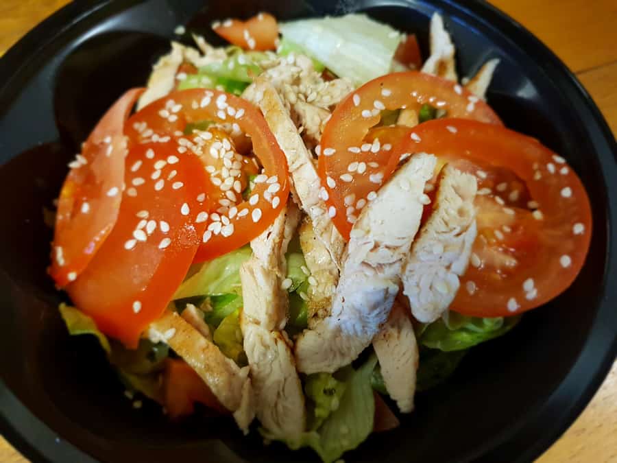 Szezámmagos csirkemell