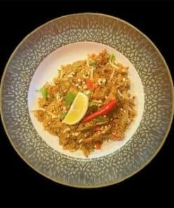 Pirított rizs zöldséggel csirkehússal