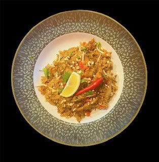 Pirított rizs zöldséggel csirkehússal