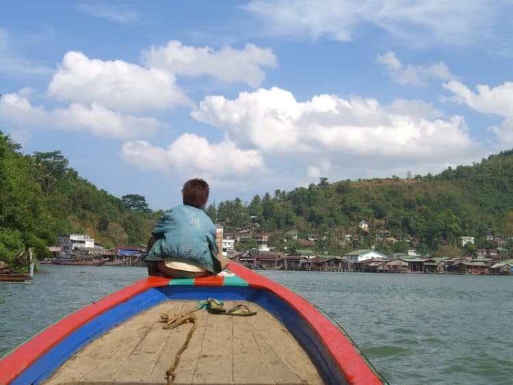 Boy on a Boat - Ranong