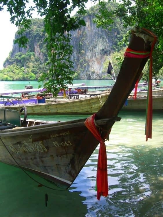 Boats in Waiting at East Rai Leh