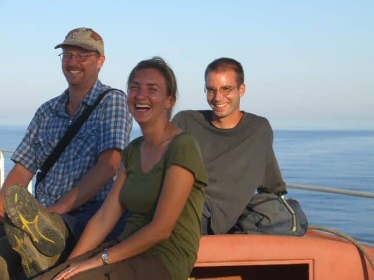 Turkmen Tour Group on Caspian Sea - Azerbaijan, Turkmenistan