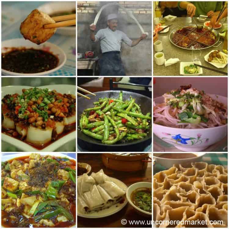 Authentic Chinese Food from our travels through China