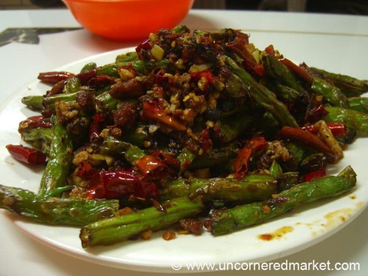 Sichuan Green Beans - Beijing, China