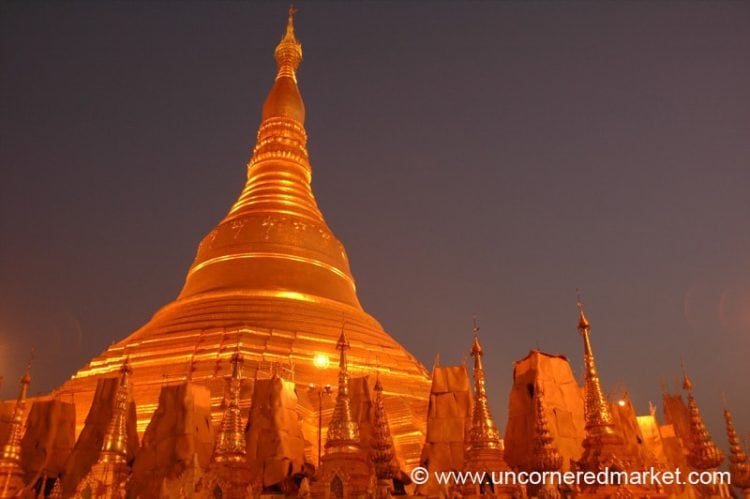 Shwedagon Pagoda Burma