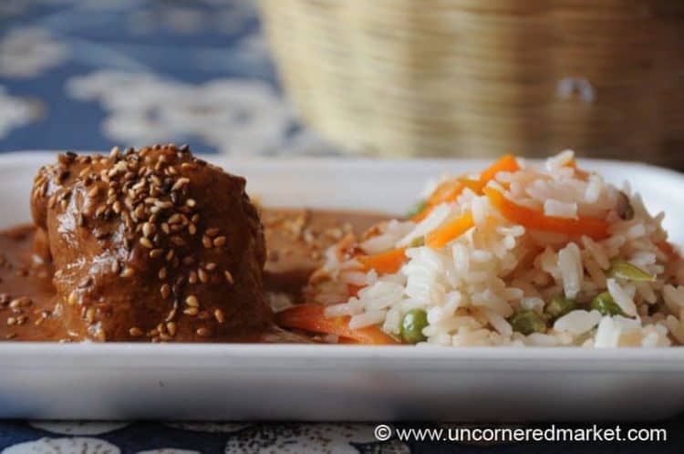 Pepian and Rice - Xela, Guatemala