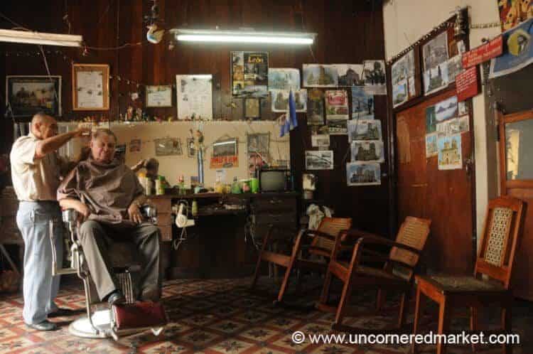 Barber shops around the world
