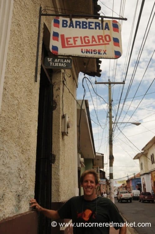 Barber Shop in Nicaragua