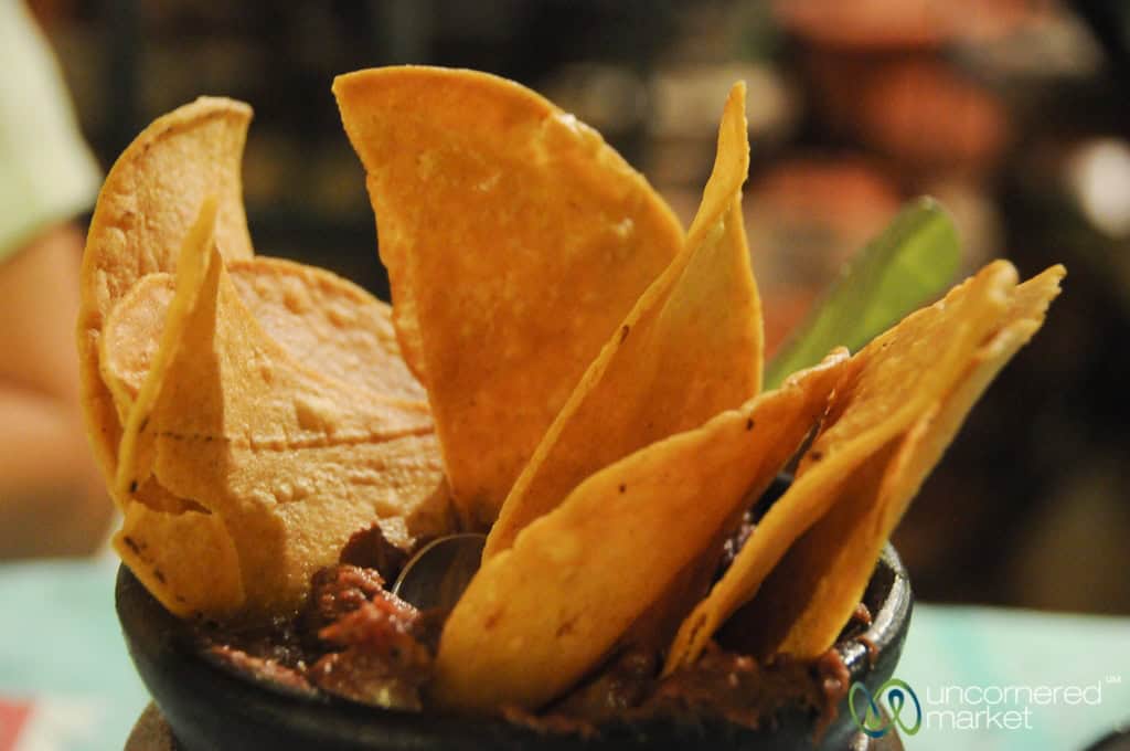 Central American Food, Anafres in Honduras