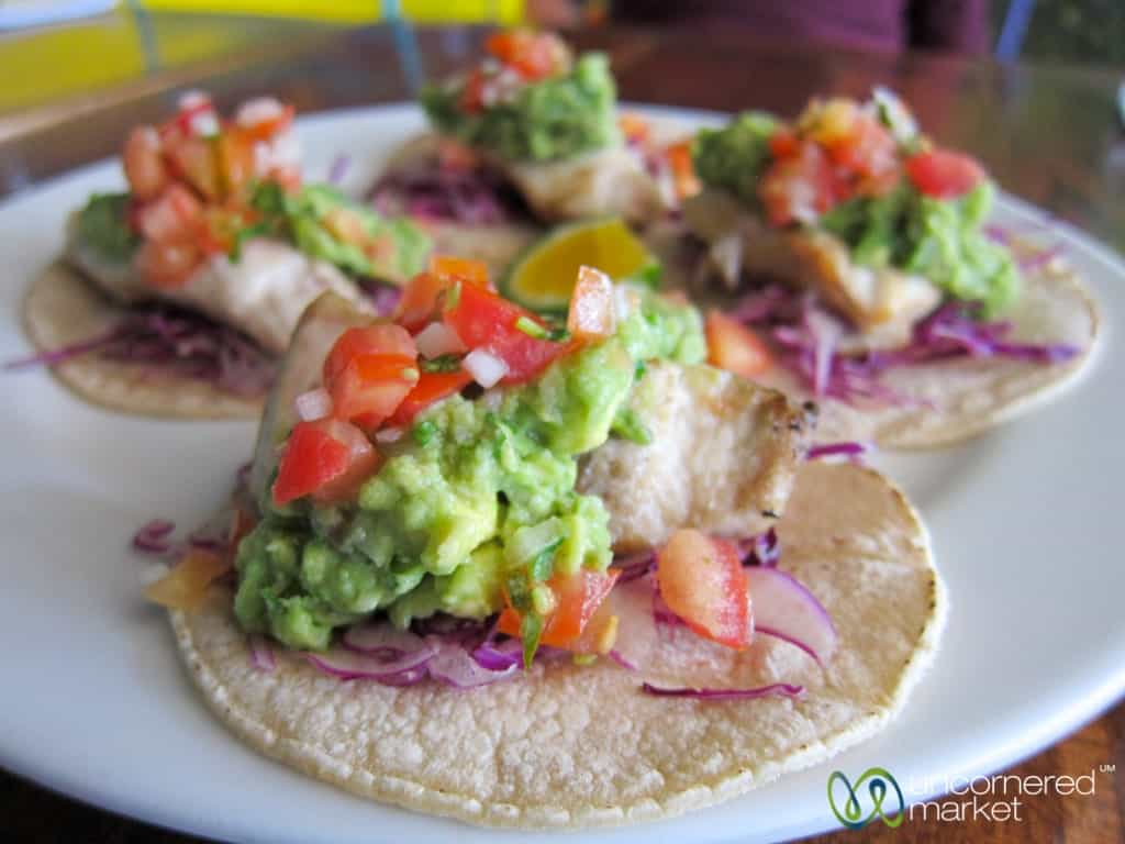 Central American Food, Fish Tacos