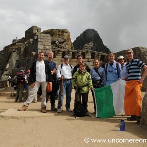 Machu Picchu trekking group, Peru