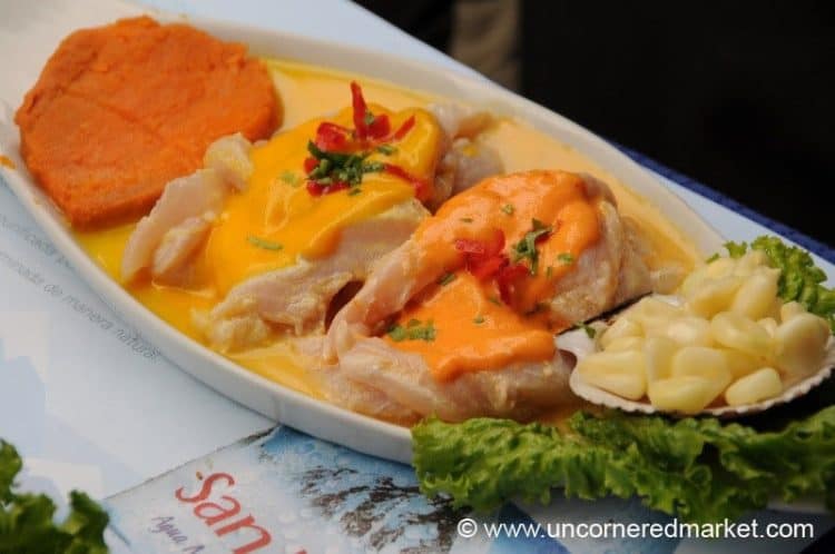 Tiradito with Aji and Rocoto Sauces - Lima, Peru