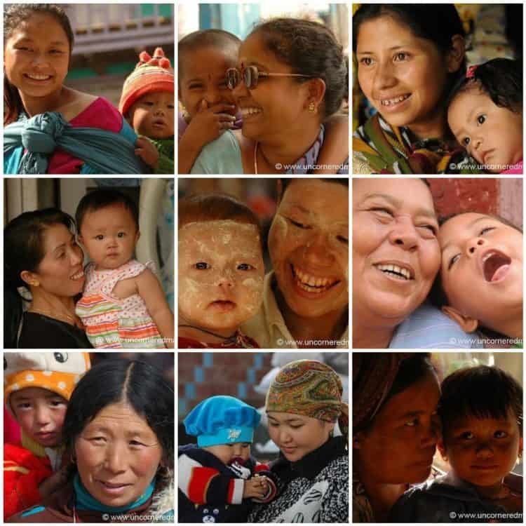Mothers from around the world