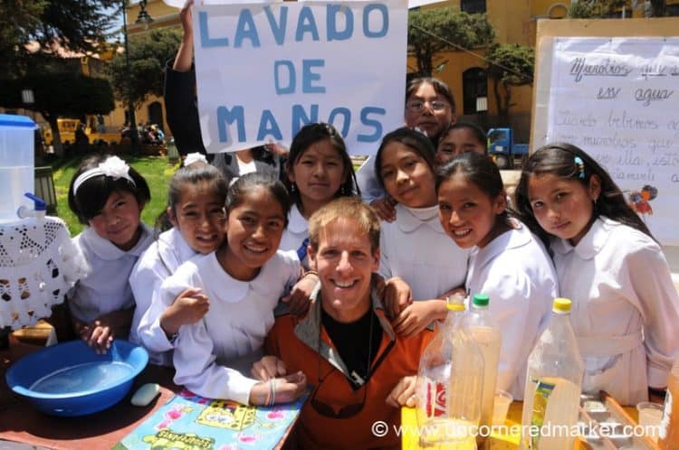 Dan and the Handwashing Girls - Potosi