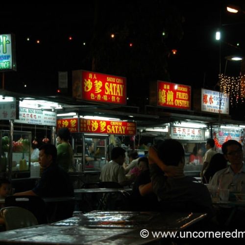 Penang street food at Gurney hawker center