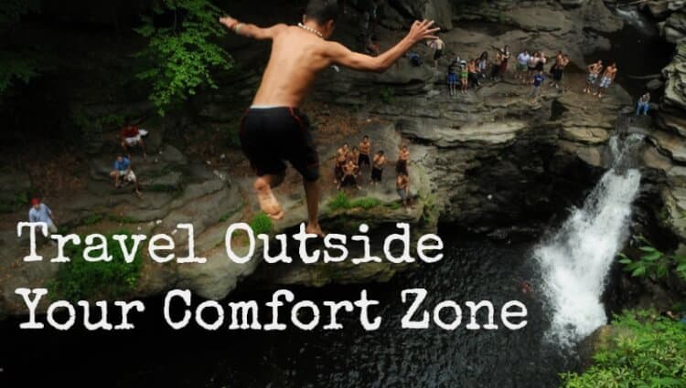 comfort zone travel
