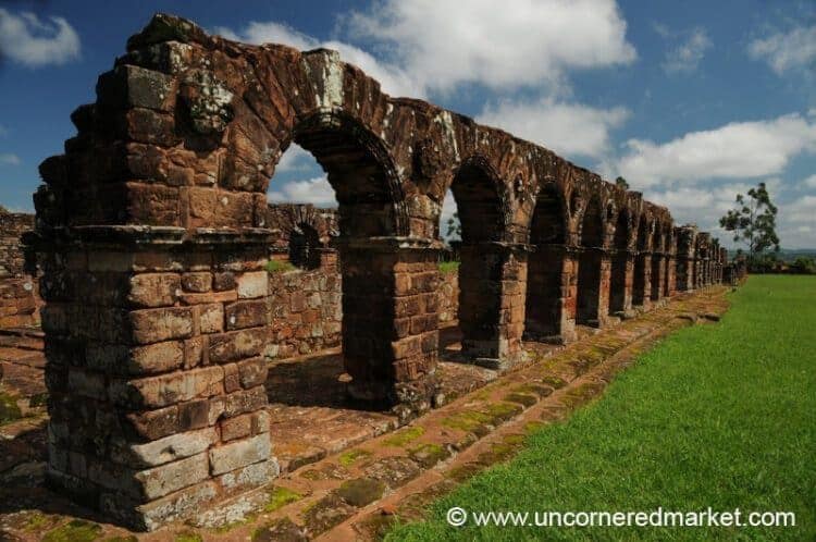 UNESCO site of Jesuit Ruins in Trinidad and Jesus, Paraguay
