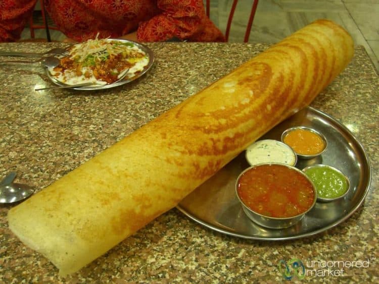 Super-Sized Dosa - Kathmandu, Nepal