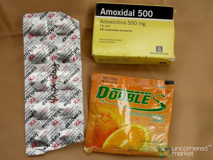 Antibiotics and Rehydration Drink