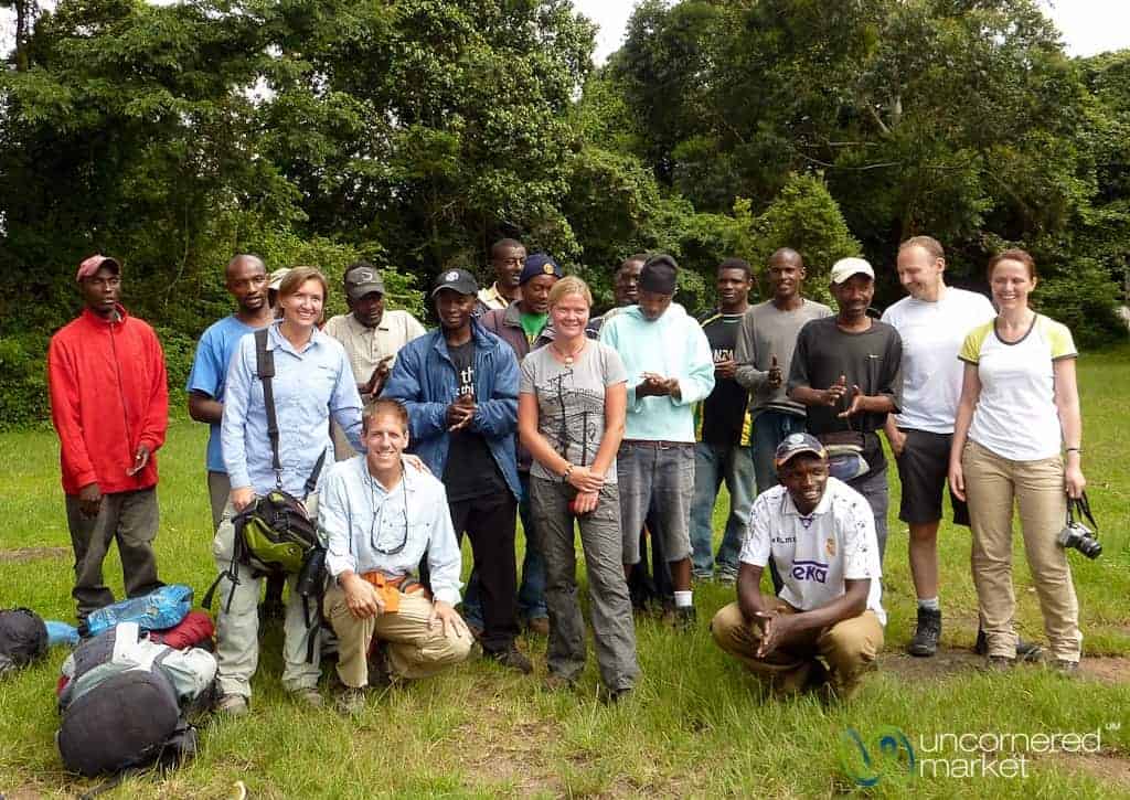 The Whole Kilimanjaro Team!