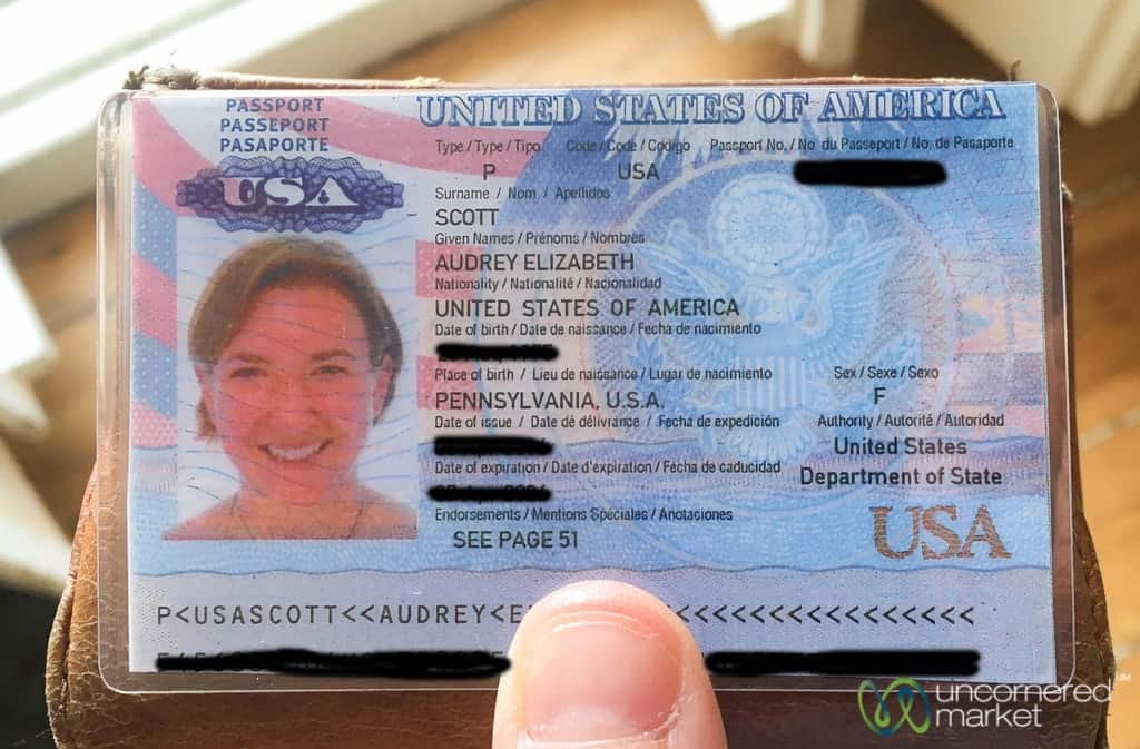 Passport Safety, Laminated Passport Copy