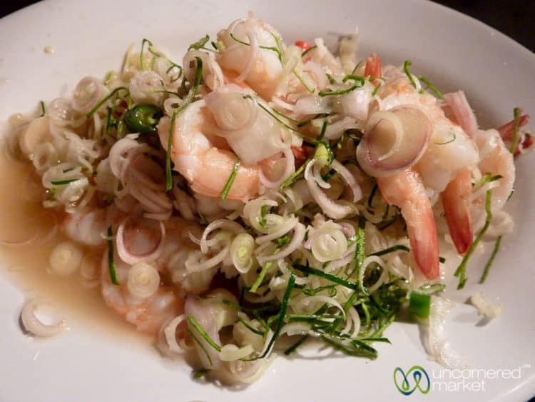 Shrimp Lemongrass Salad - Koh Samui