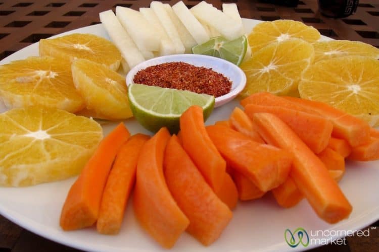 Vegetables and Fruit with Chili