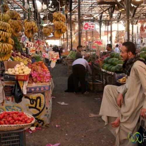 Hurghada Market in Egypt