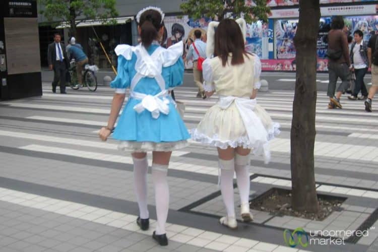 Akihabara Maid Cafe Women - Tokyo, Japan