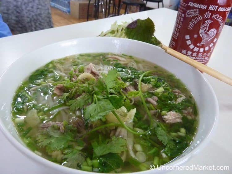 Hearty Bowl of Pho in Prague's Vietnamese Market