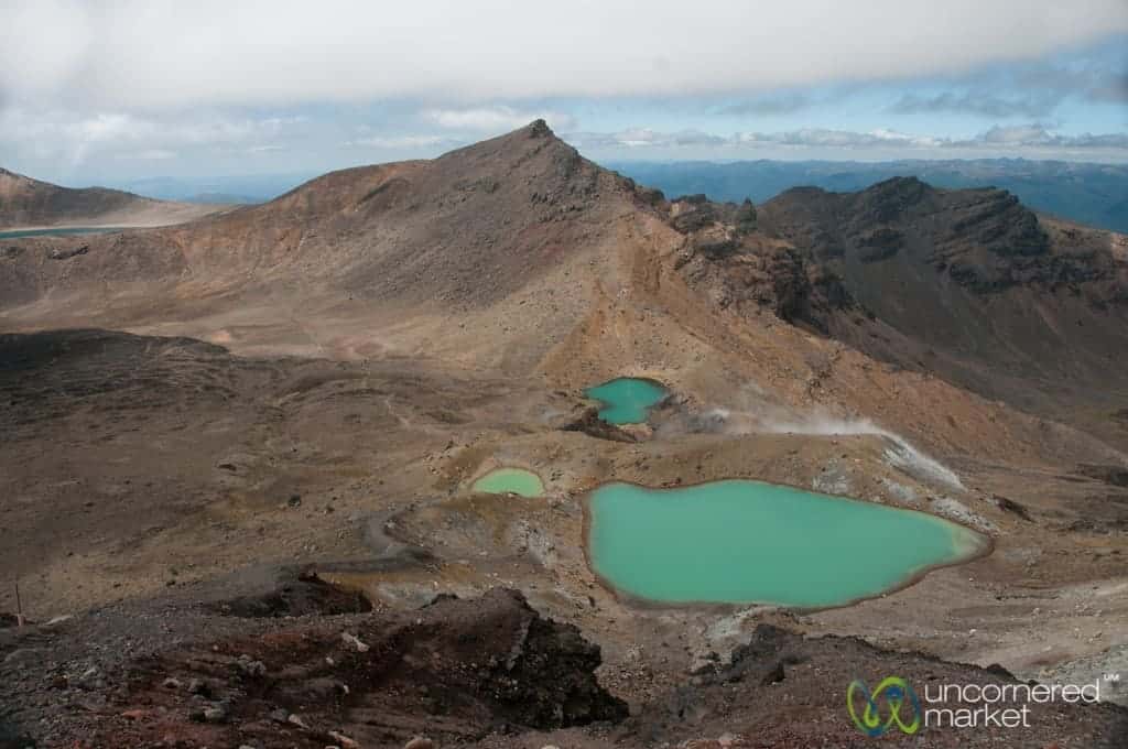 Emerald Lakes of Tongariro Crossing - New Zealand