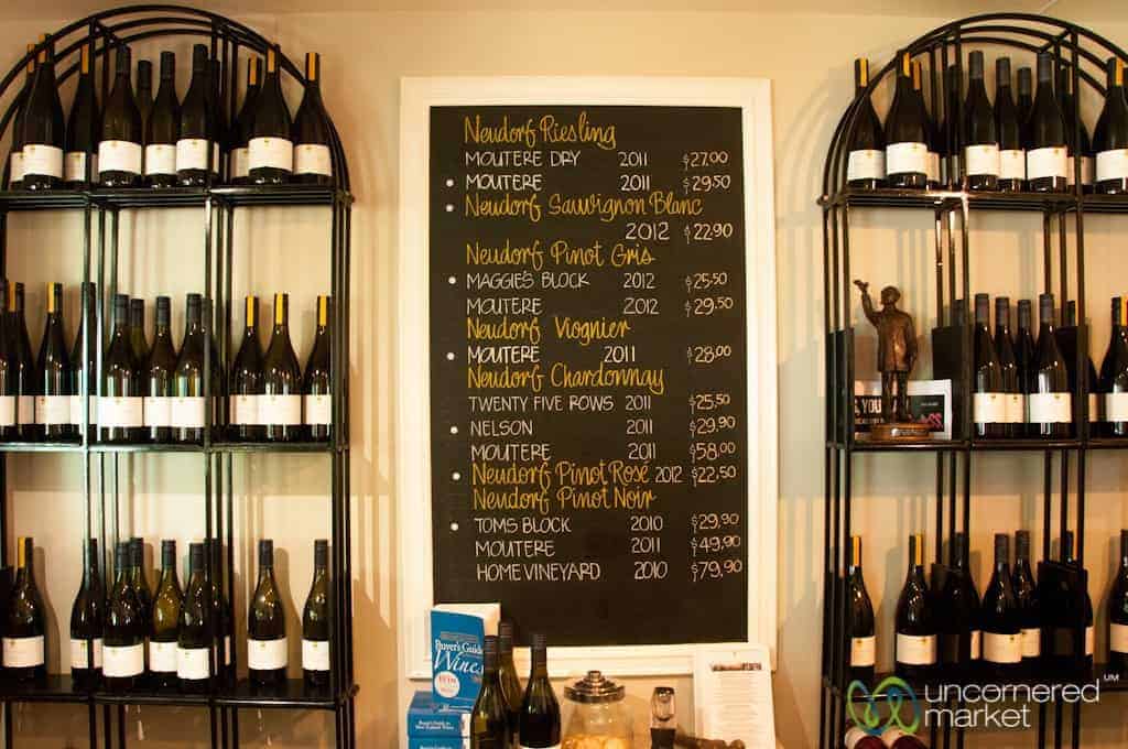 Wine Tasting at Neudorf Vineyards - Nelson, New Zealand