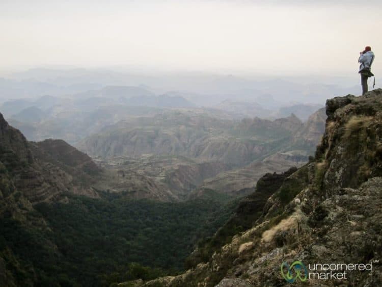 Simien Mountains in Ethiopia