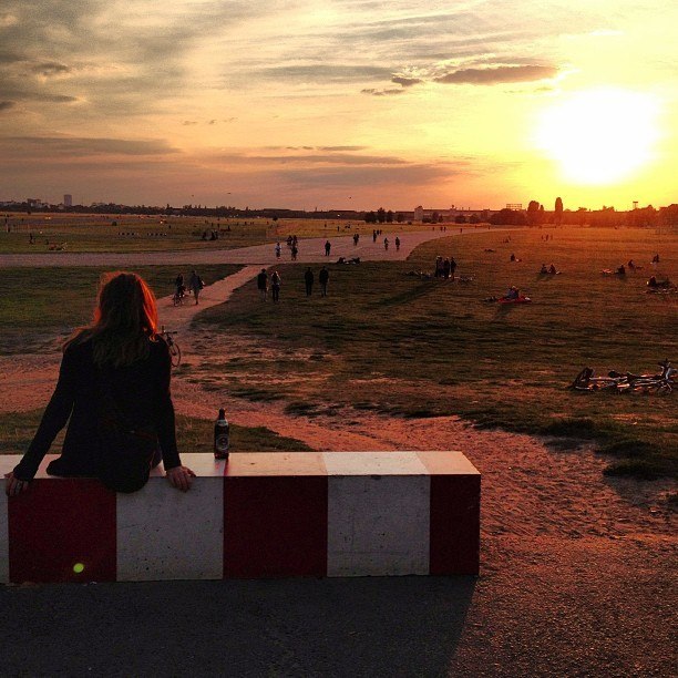 Tempelhof Park in Berlin
