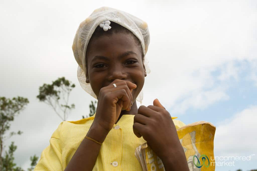 Haitian Schoolgirl in the Mountains - Haiti
