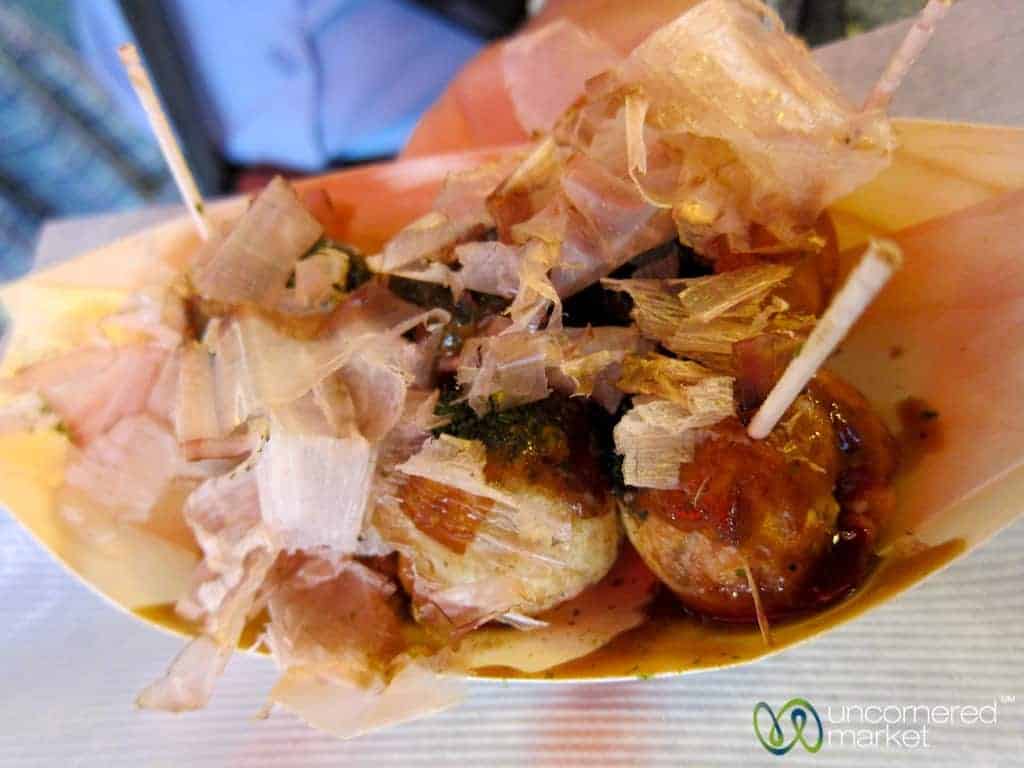 Comida Callejera de Japón, Takoyaki en Osaka