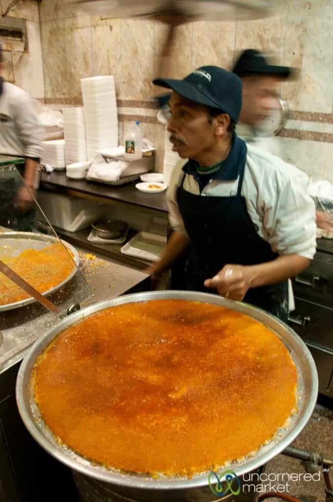 Comida Callejera de Jordania, Kenefeh en Amán
