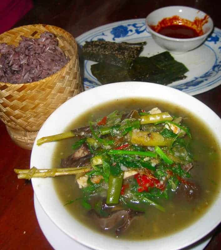Comida Callejera de Laos en Luang Prabang