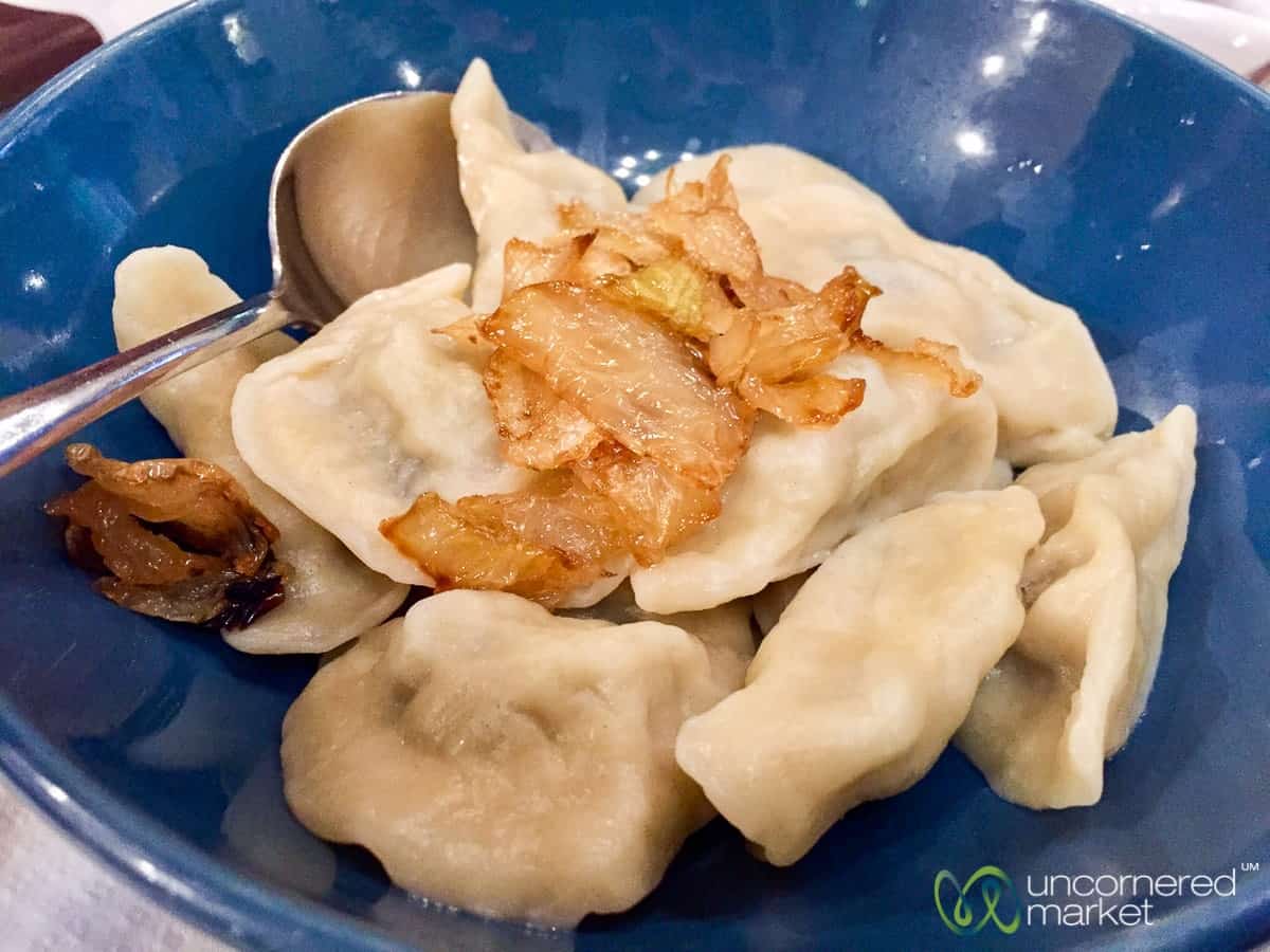 Comida Callejera en Ucrania: Varenyky