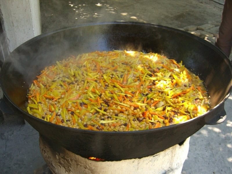 Comida Callejera de Uzbekistán, Plov