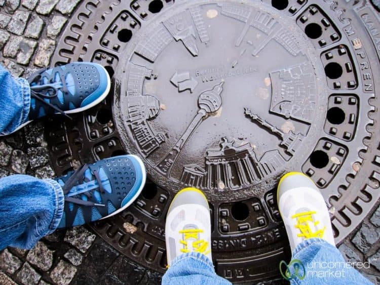Berlin in a Manhole Cover