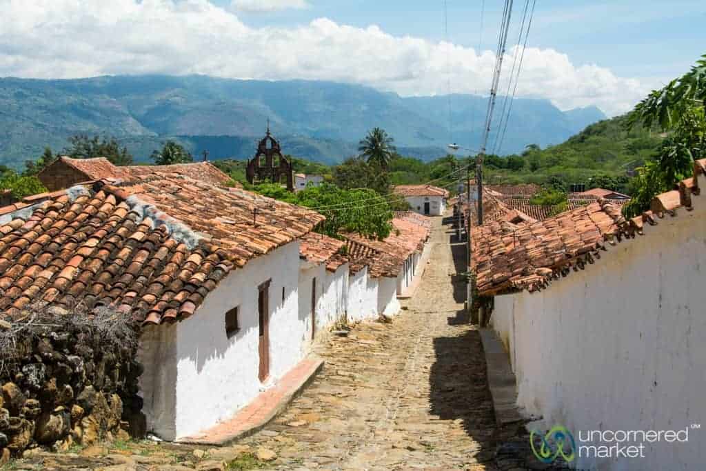 Guane, a lazy Colonial village on the ancient Camino Real trail.