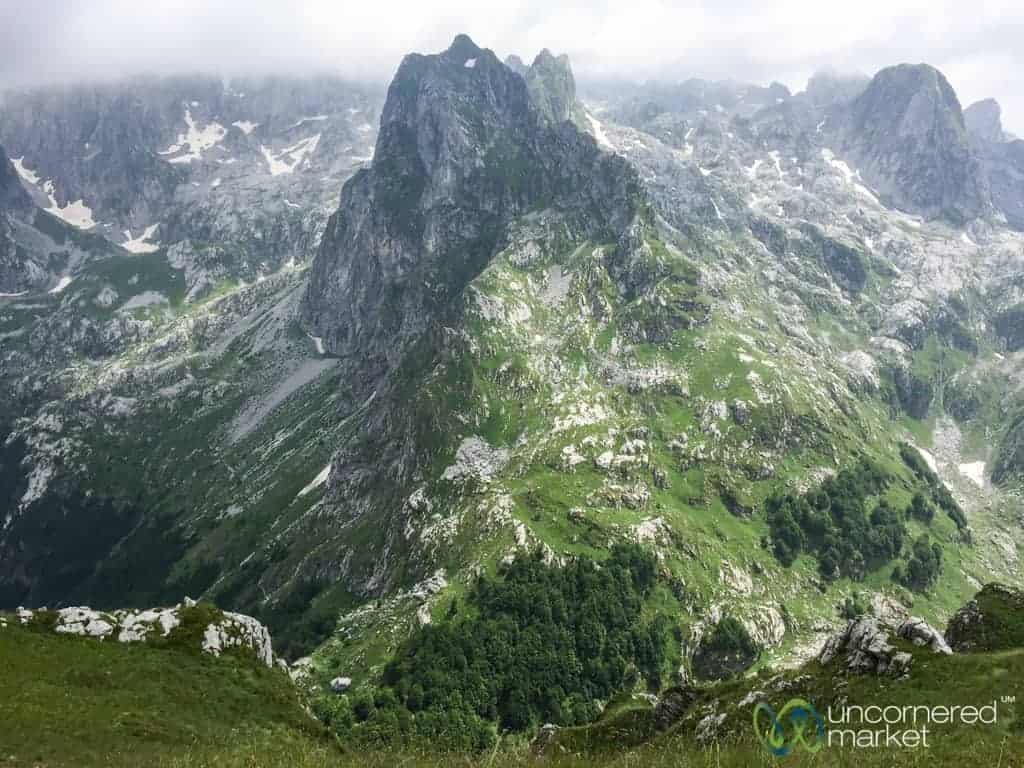Albania Trekking, Dramatic Karanfil Mountains