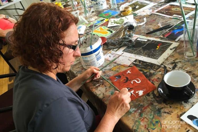Australia Vacation, Aboriginal Art Workshop