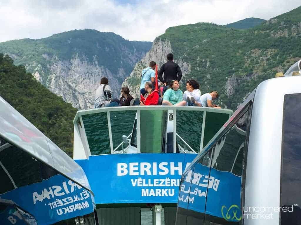 Lake Koman Ferry, Albania