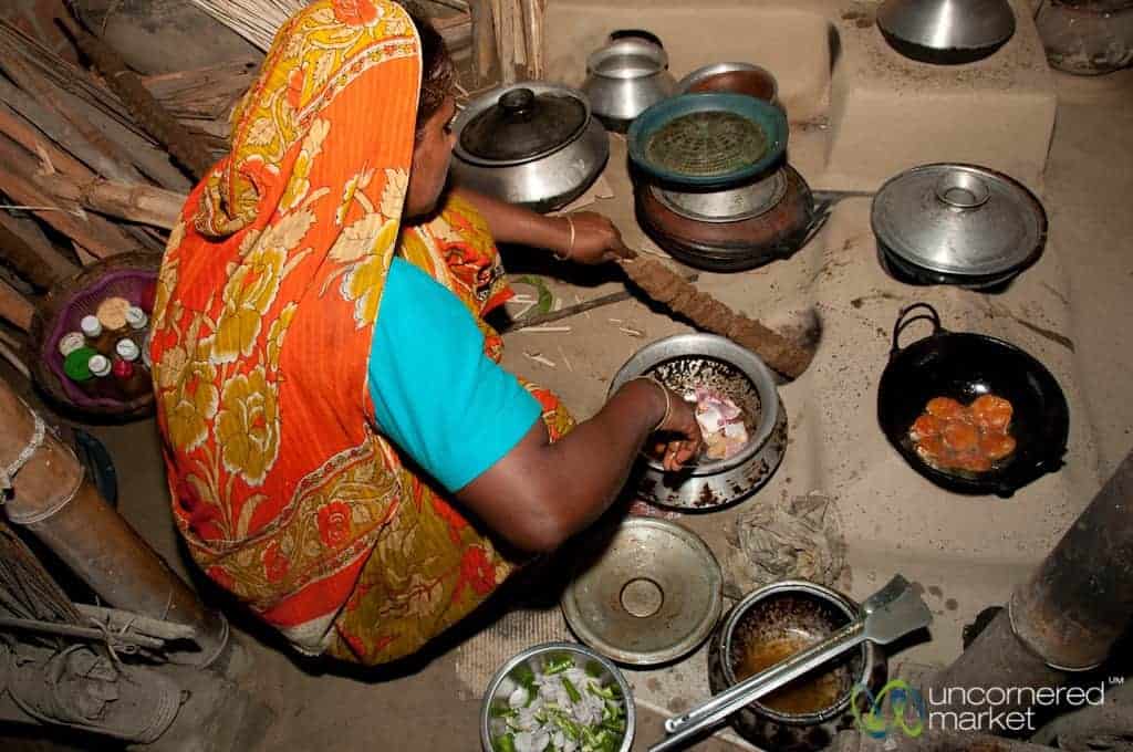Bangladesh Food, Traditional Stove