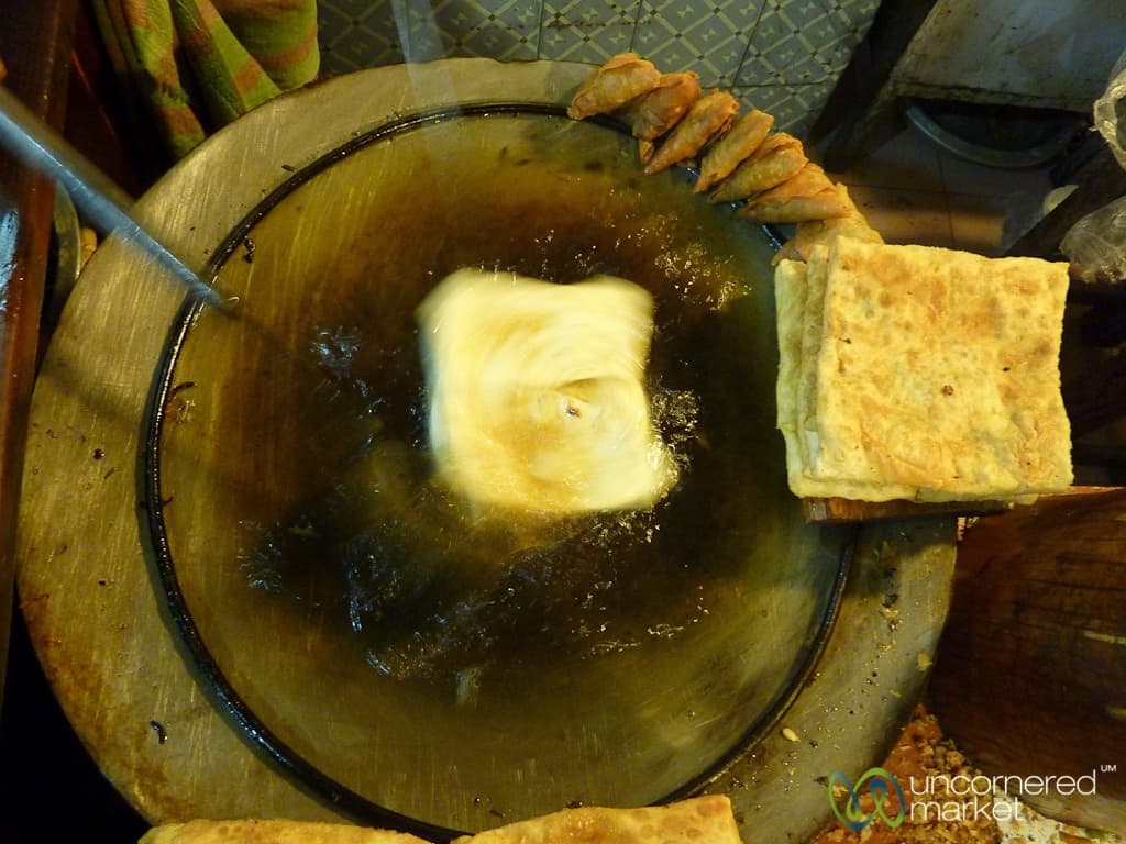 Bangladesh Food, Fried Roti